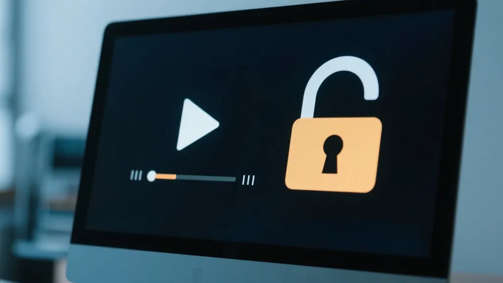 安全播放器界面示意